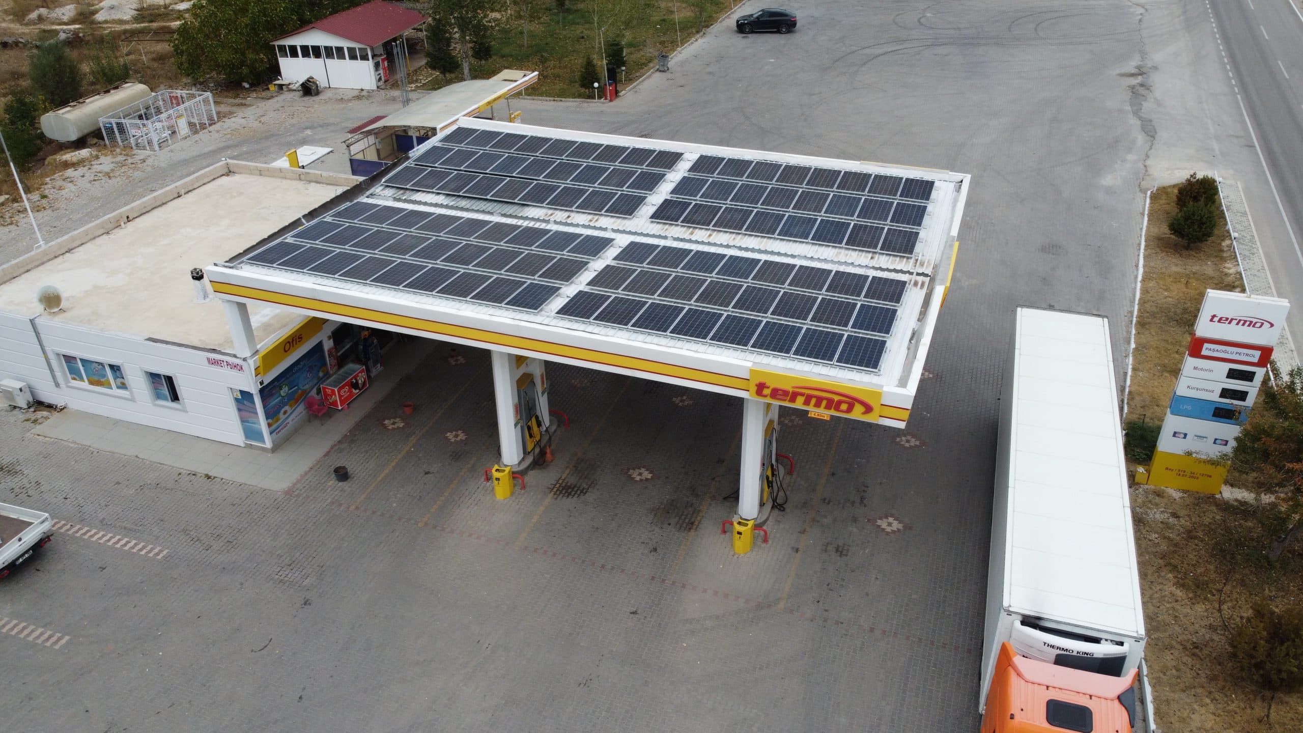 Petrol İstasyonu Kanopi Uygulaması