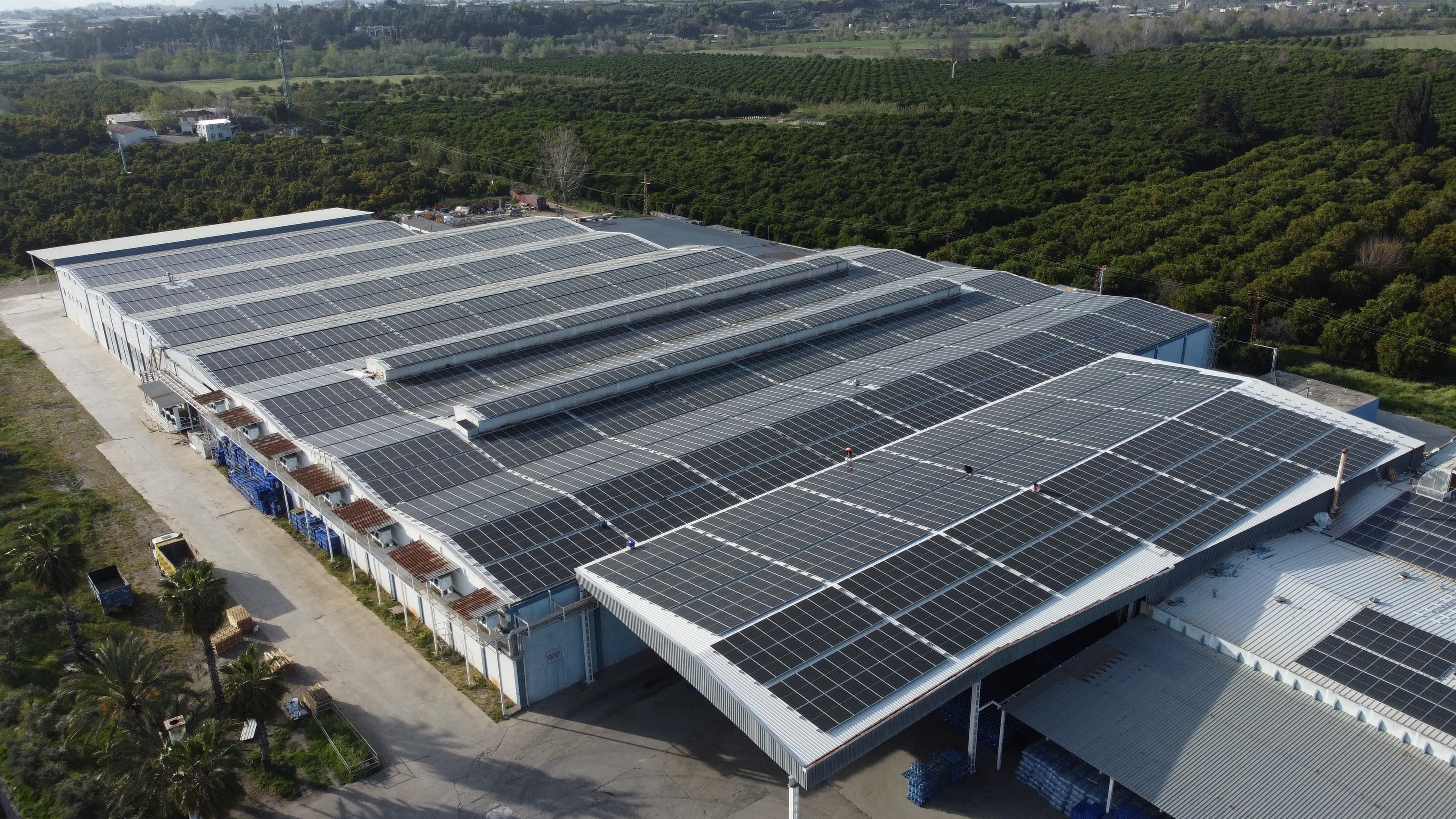 Süral Çatı GES – Grüntech Solar