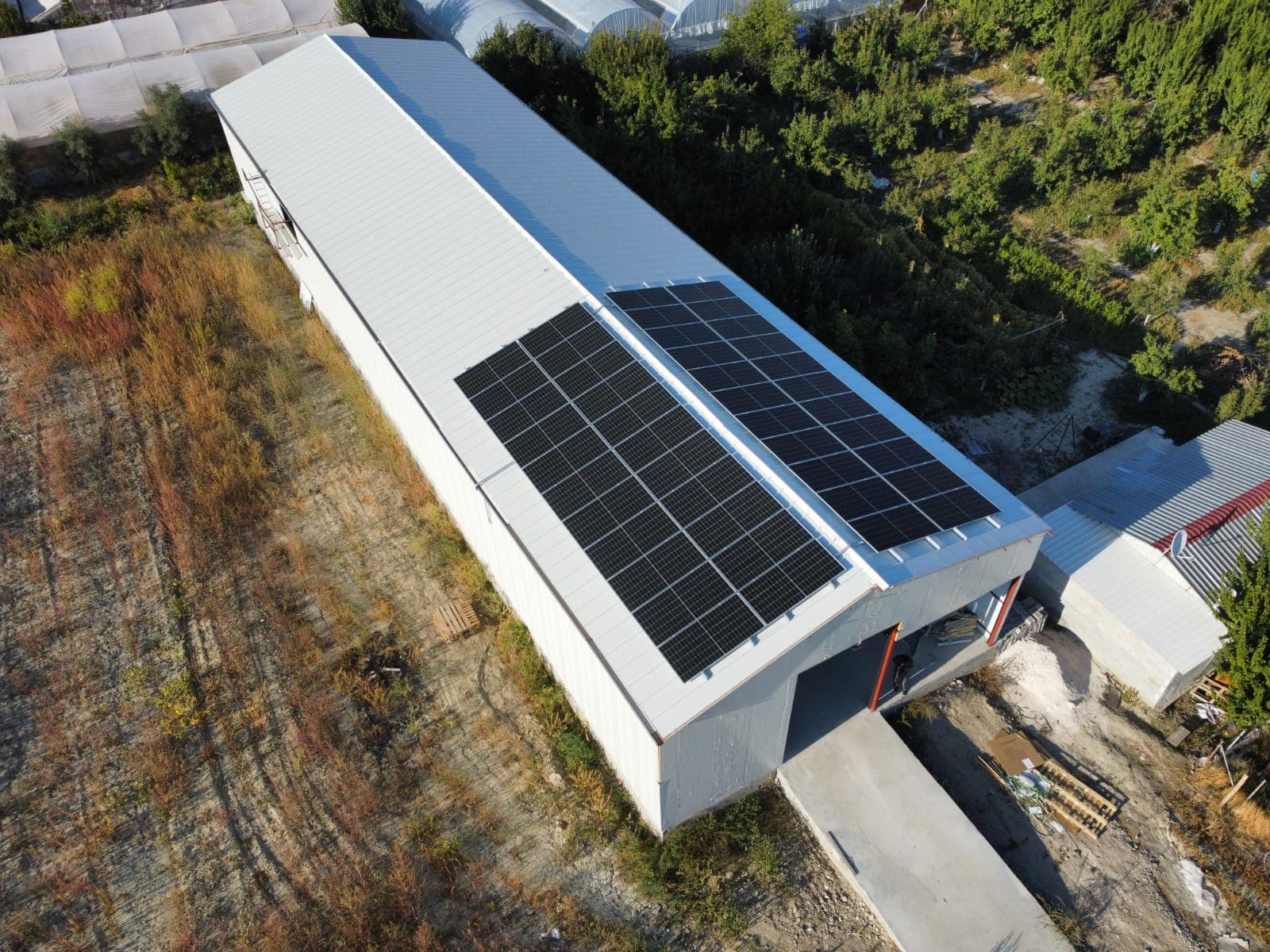 Mobilya İmalathanesi HİBRİT ÇATI GES